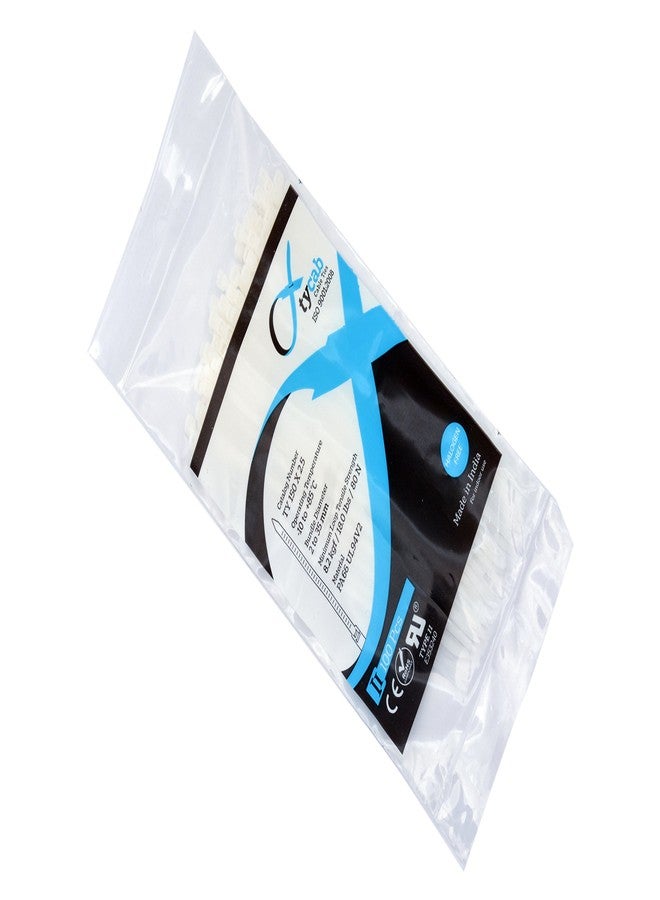 Tycab Nylon Cable Ties 150 Mm, 6 Inch, Pack of 500, White - Image 1